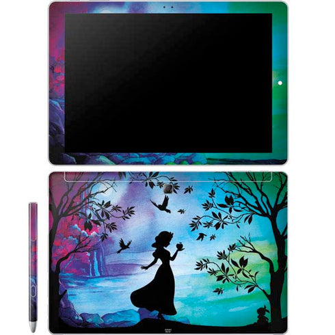 Disney Snow White Enchanted Forest Silhouette Galaxy Book 12in Skin